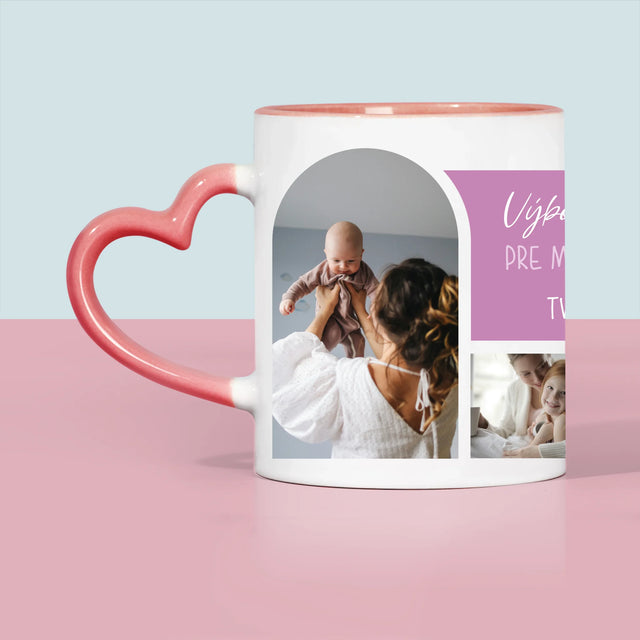 Fotokoláž: Výborná Kávička, Mami - Hrnček