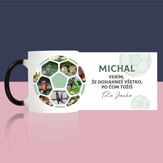 Fotokoláž: Futbal Koláž Z Fotografií - Hrnček