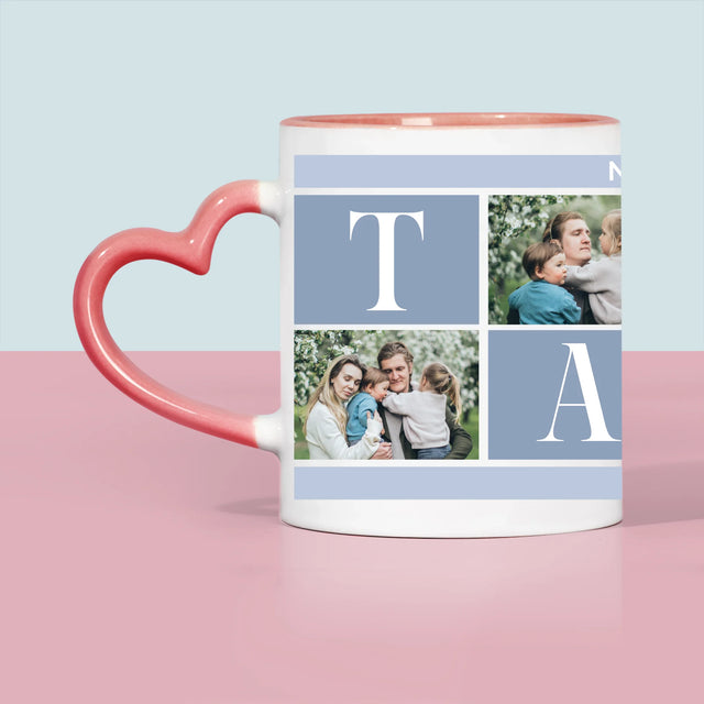 Fotokoláž: Najlepší Tato Koláž - Hrnček