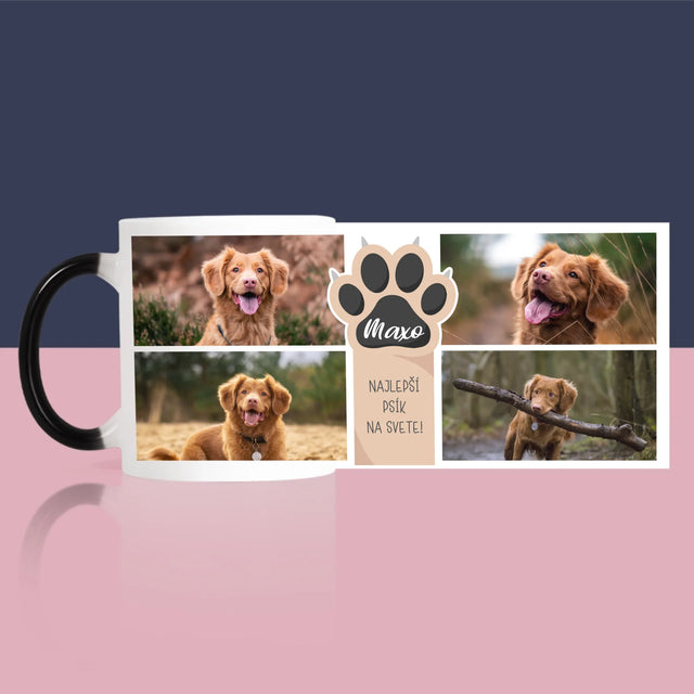Fotokoláž: Najlepší Pes - Hrnček