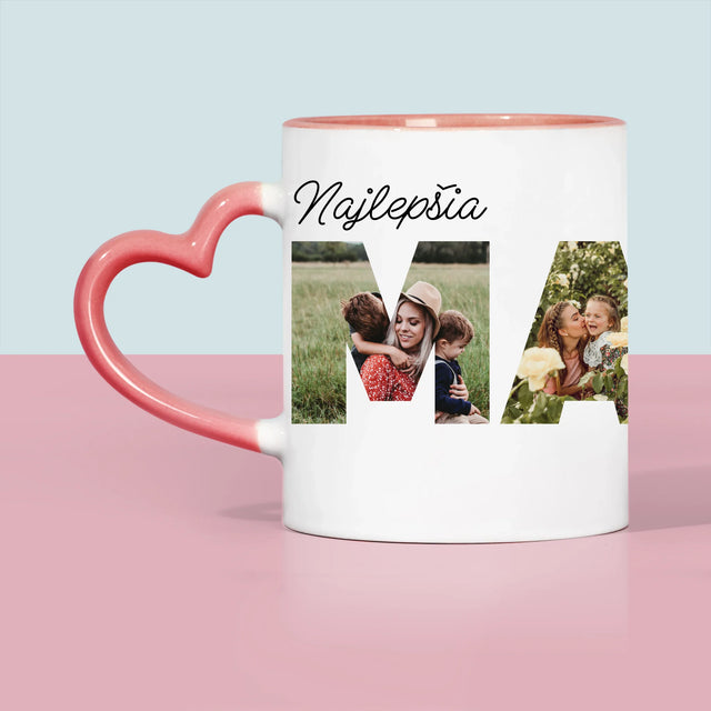Slovo Z Fotografií: Mama Z Tvojich Fotografií - Hrnček