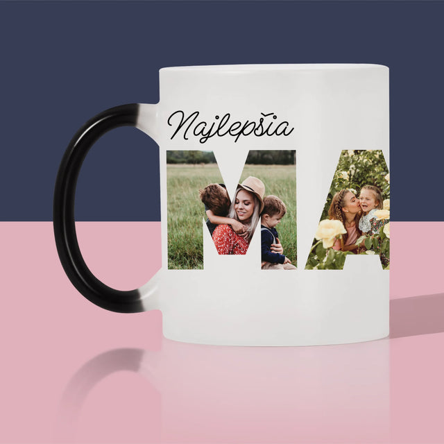 Slovo Z Fotografií: Mama Z Tvojich Fotografií - Hrnček