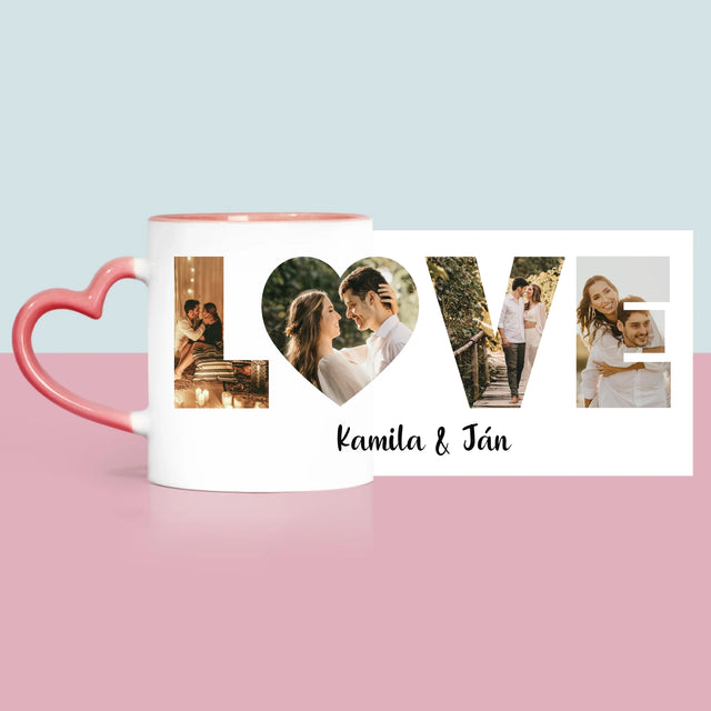 Slovo Z Fotografií: Love Z Tvojich Fotografií - Hrnček