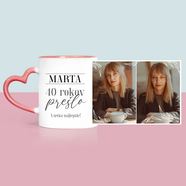 Fotokoláž: Prešlo 40 Rokov - Hrnček