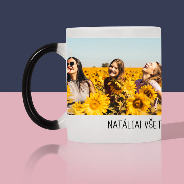 Fotokoláž: 2 Fotografie A Podpis - Hrnček