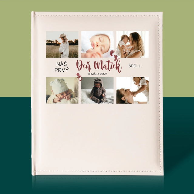 Fotokoláž: Náš Prvý Deň Matiek - Album Na Fotografie