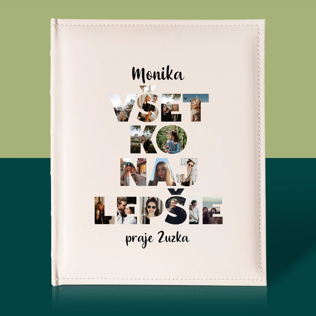 Slovo Z Fotografií: Všetko Najlepšie Z Tvojich Fotografií - Album Na Fotografie