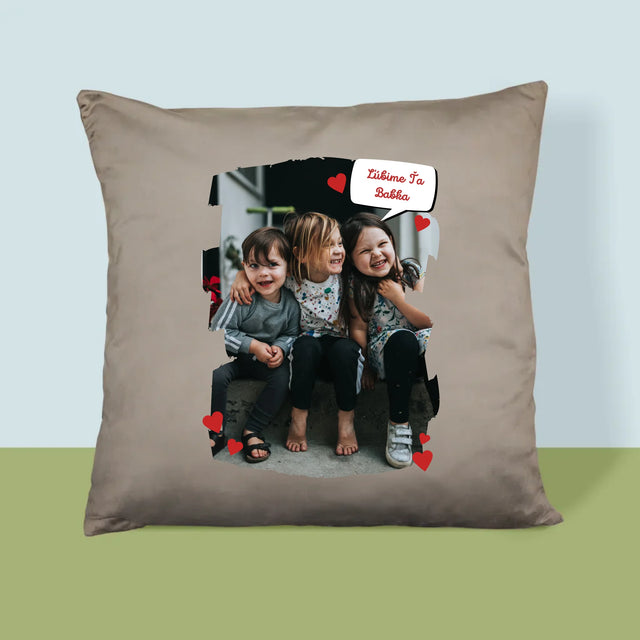 Fotografia A Podpis: Pre Milovanú Babku - Vankúš