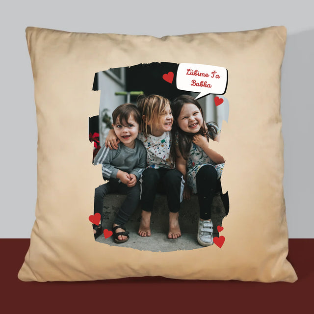 Fotografia A Podpis: Pre Milovanú Babku - Vankúš