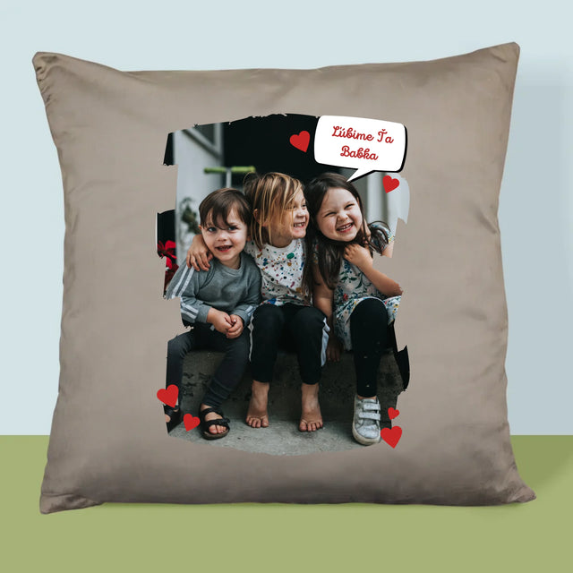 Fotografia A Podpis: Pre Milovanú Babku - Vankúš