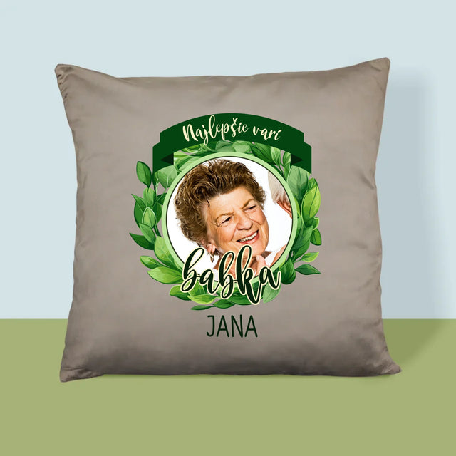 Fotografia A Podpis: Najlepšie Varí - Vankúš