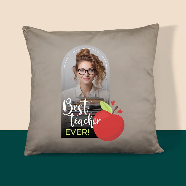 Fotografia A Podpis: Best Teacher Ever - Vankúš