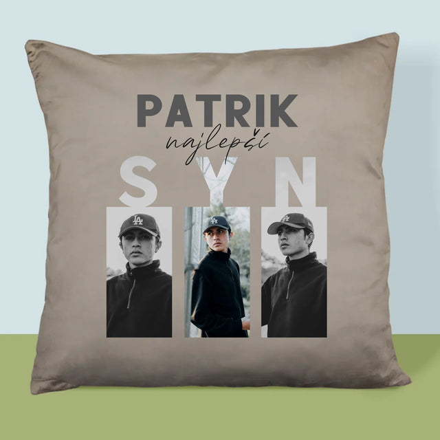 Fotokoláž: Najlepší Syn - Vankúš