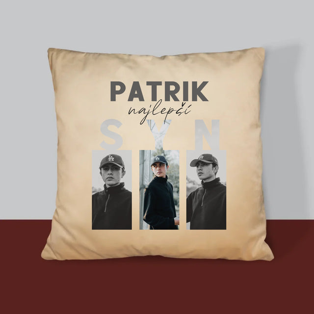 Fotokoláž: Najlepší Syn - Vankúš