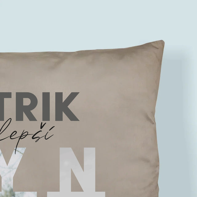 Fotokoláž: Najlepší Syn - Vankúš