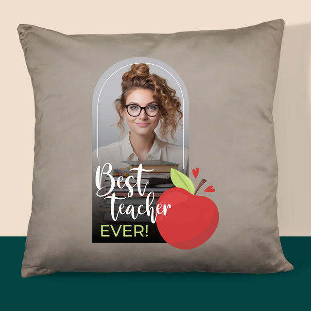 Fotografia A Podpis: Best Teacher Ever - Vankúš