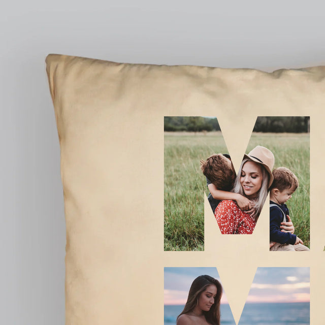 Slovo Z Fotografií: Mama Z Tvojich Fotografií - Vankúš