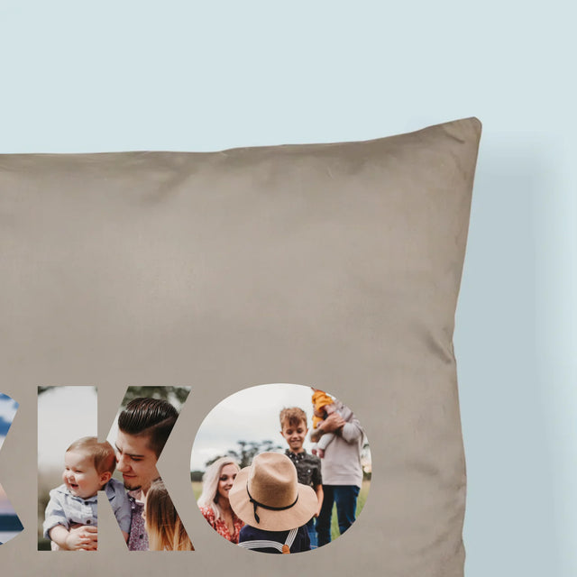 Slovo Z Fotografií: Môj Výnimočný Ocko - Vankúš