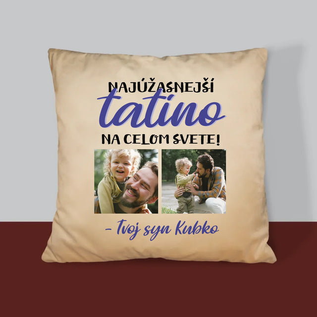 Fotokoláž: Tatino - Vankúš