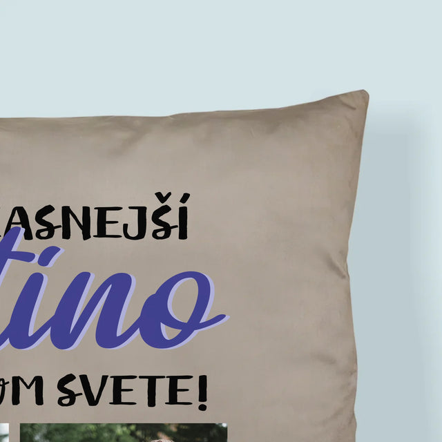 Fotokoláž: Tatino - Vankúš