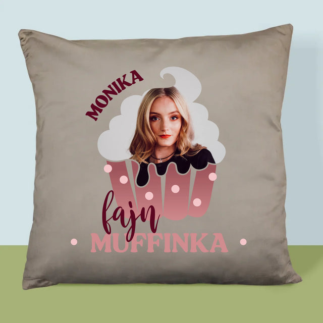 Fotografia A Podpis: Fajn Muffinka - Vankúš
