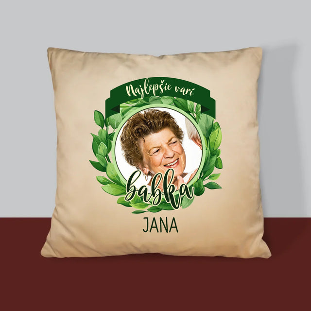 Fotografia A Podpis: Najlepšie Varí - Vankúš