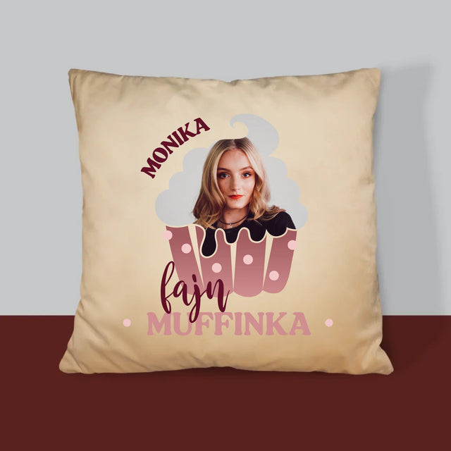 Fotografia A Podpis: Fajn Muffinka - Vankúš