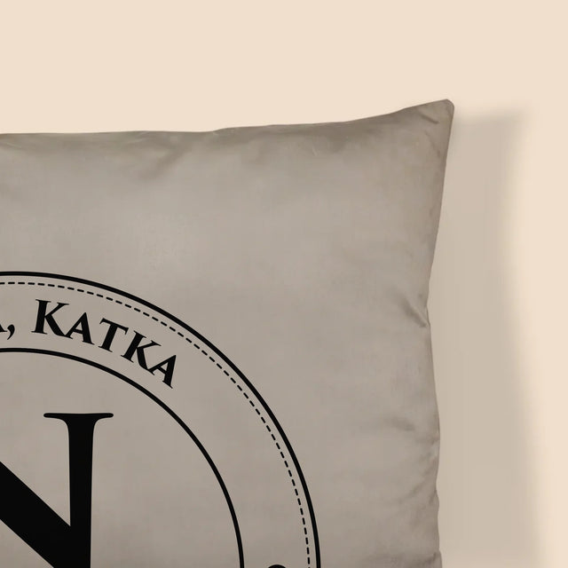 Monogram: Rodinný Monogram 2 - Vankúš