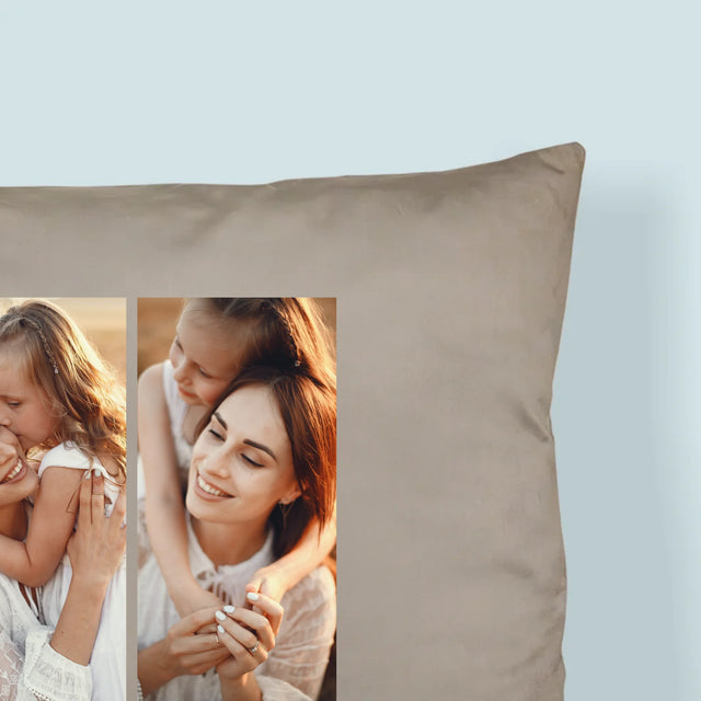 Fotokoláž: M Ako Maminka - Vankúš