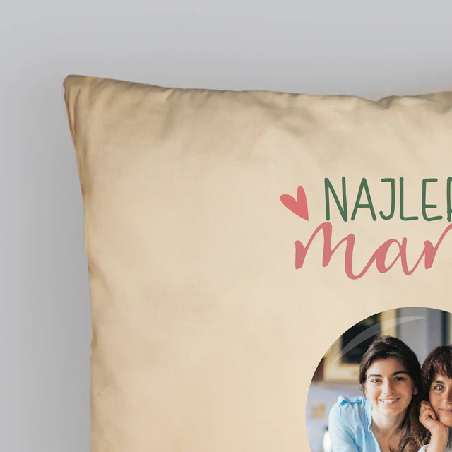 Fotografia A Podpis: Najlepšia Mama Svet - Vankúš