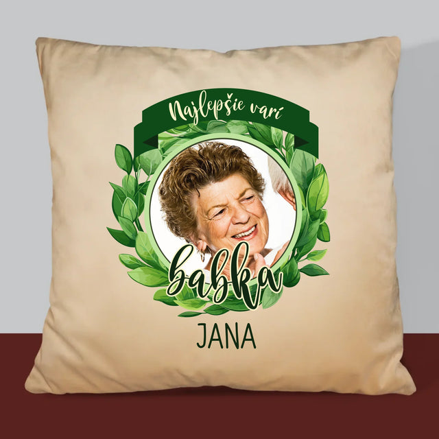 Fotografia A Podpis: Najlepšie Varí - Vankúš