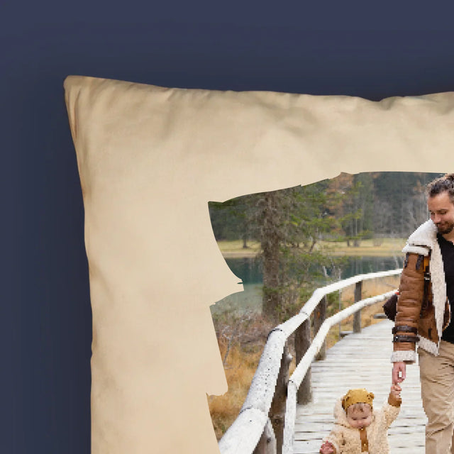 Fotografia A Podpis: Pohľadnica Pre Ocka - Vankúš