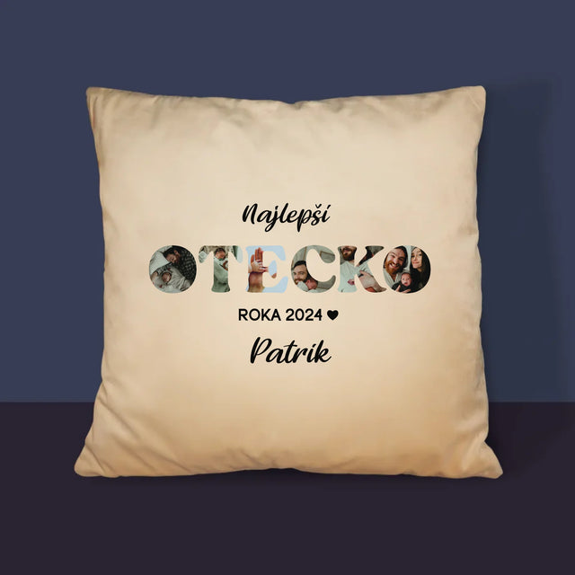 Slovo Z Fotografií: Najlepší Otecko Roka - Vankúš