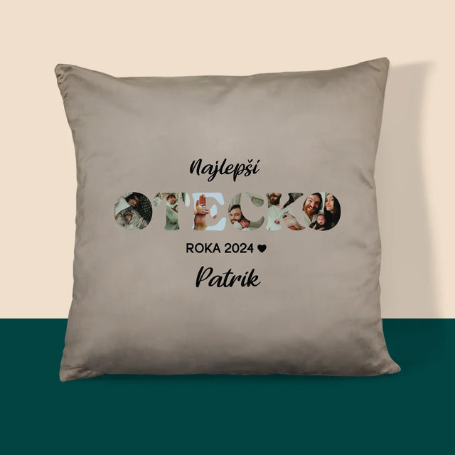 Slovo Z Fotografií: Najlepší Otecko Roka - Vankúš