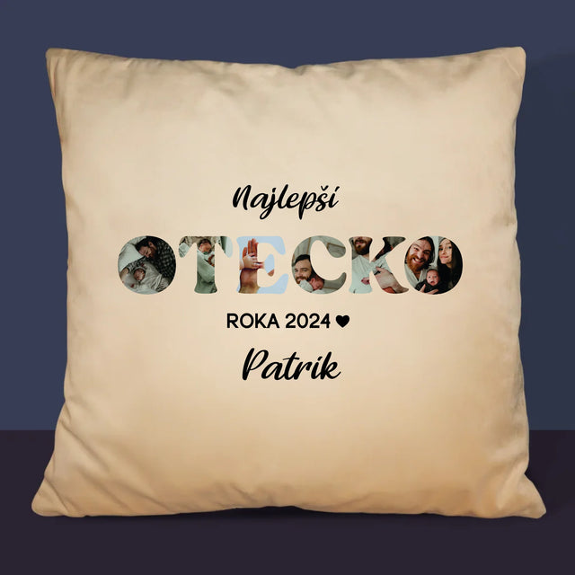 Slovo Z Fotografií: Najlepší Otecko Roka - Vankúš