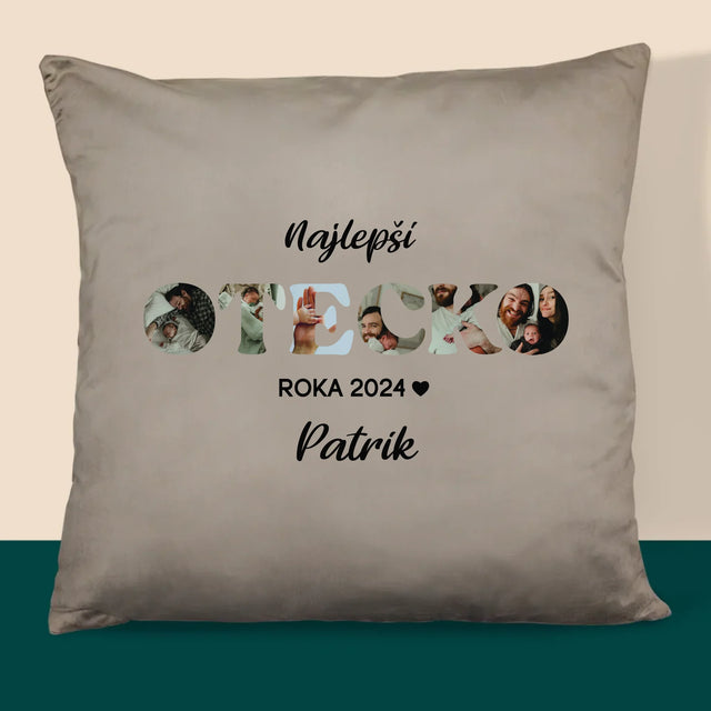 Slovo Z Fotografií: Najlepší Otecko Roka - Vankúš