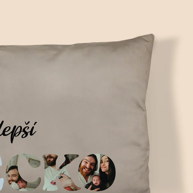 Slovo Z Fotografií: Najlepší Otecko Roka - Vankúš