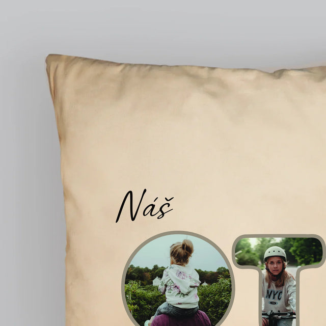 Slovo Z Fotografií: Náš Otec Je Najlepší - Vankúš