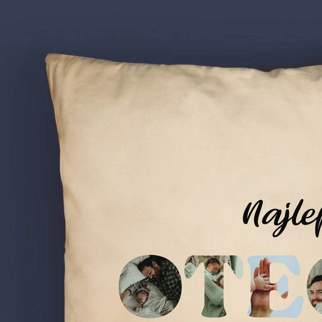 Slovo Z Fotografií: Najlepší Otecko Roka - Vankúš