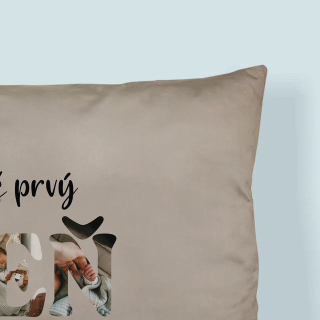 Slovo Z Fotografií: Náš Prvý Deň Otcov - Vankúš