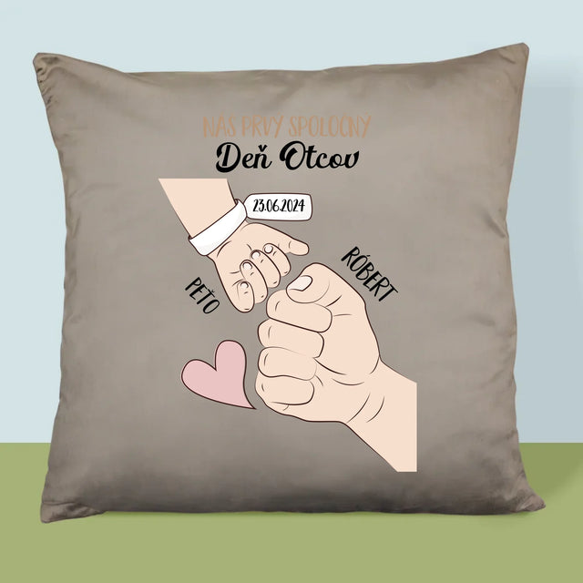 Meno A Podpis: Prvý Spoločný Deň Otcov - Vankúš