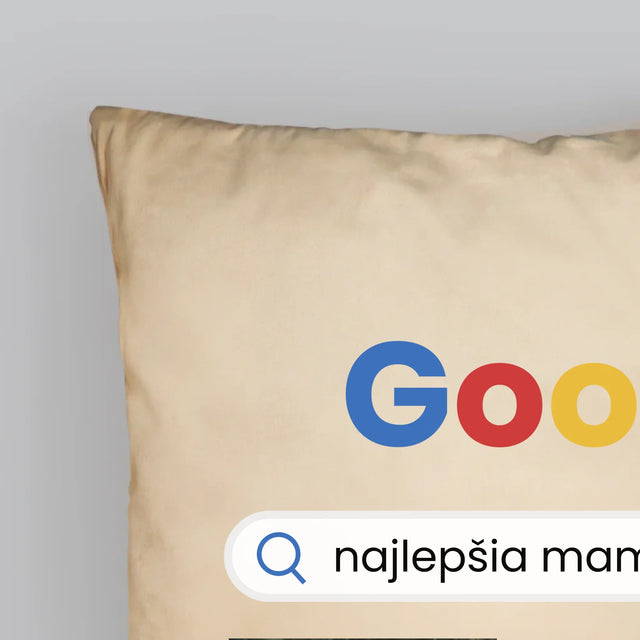 Fotografia A Podpis: Najlepšia Mama Výsledok Google - Vankúš