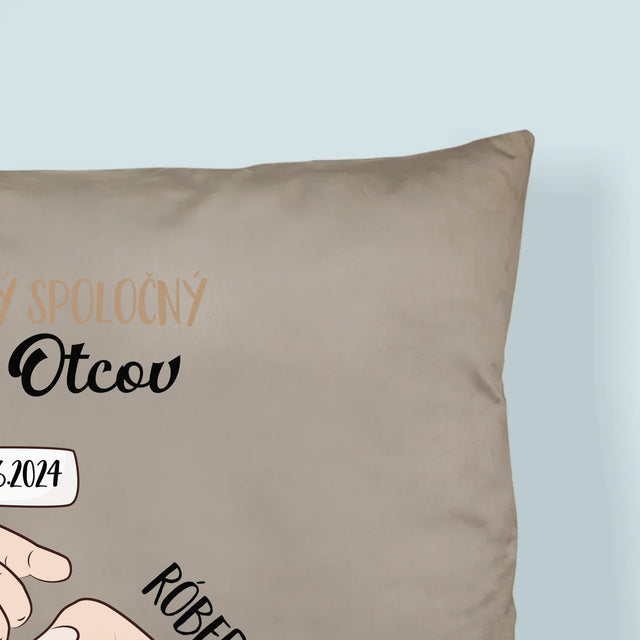 Meno A Podpis: Prvý Spoločný Deň Otcov - Vankúš