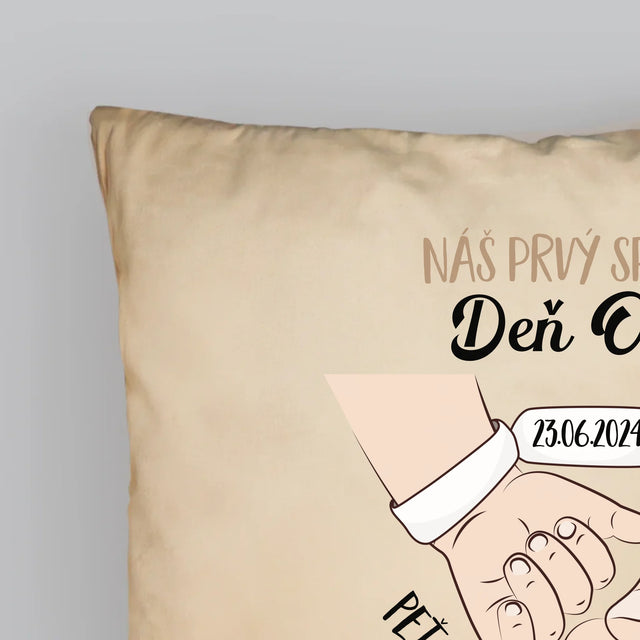 Meno A Podpis: Prvý Spoločný Deň Otcov - Vankúš