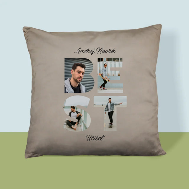 Slovo Z Fotografií: Najlepší Učiteľ - Vankúš