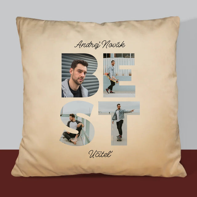 Slovo Z Fotografií: Najlepší Učiteľ - Vankúš