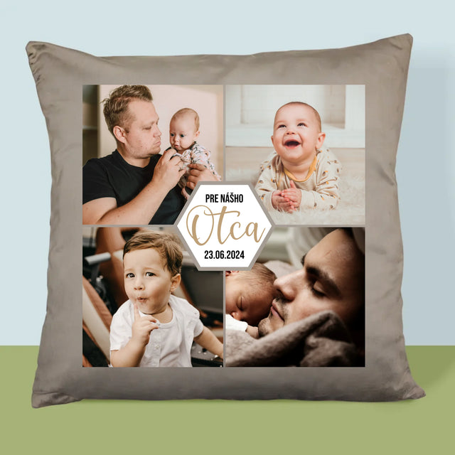 Fotokoláž: Pre Nášho Otca - Vankúš