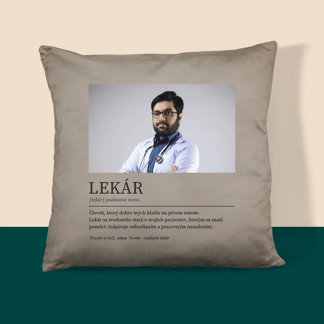 Fotografia A Podpis: Lekár Definícia - Vankúš