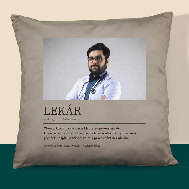 Fotografia A Podpis: Lekár Definícia - Vankúš