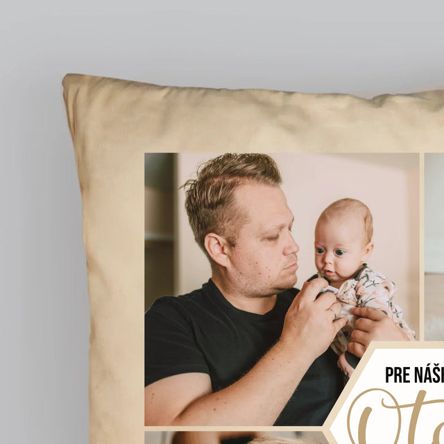 Fotokoláž: Pre Nášho Otca - Vankúš